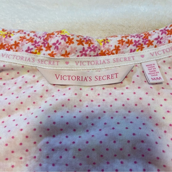 Victoria's Secret Pink and Yellow sleep shirt - Picture 6 of 11